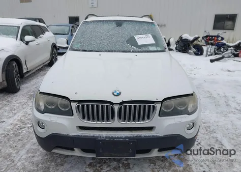 2010 BMW X3 xDrive30I from USA, damaged, VIN WBXPC9C48AWJ34040